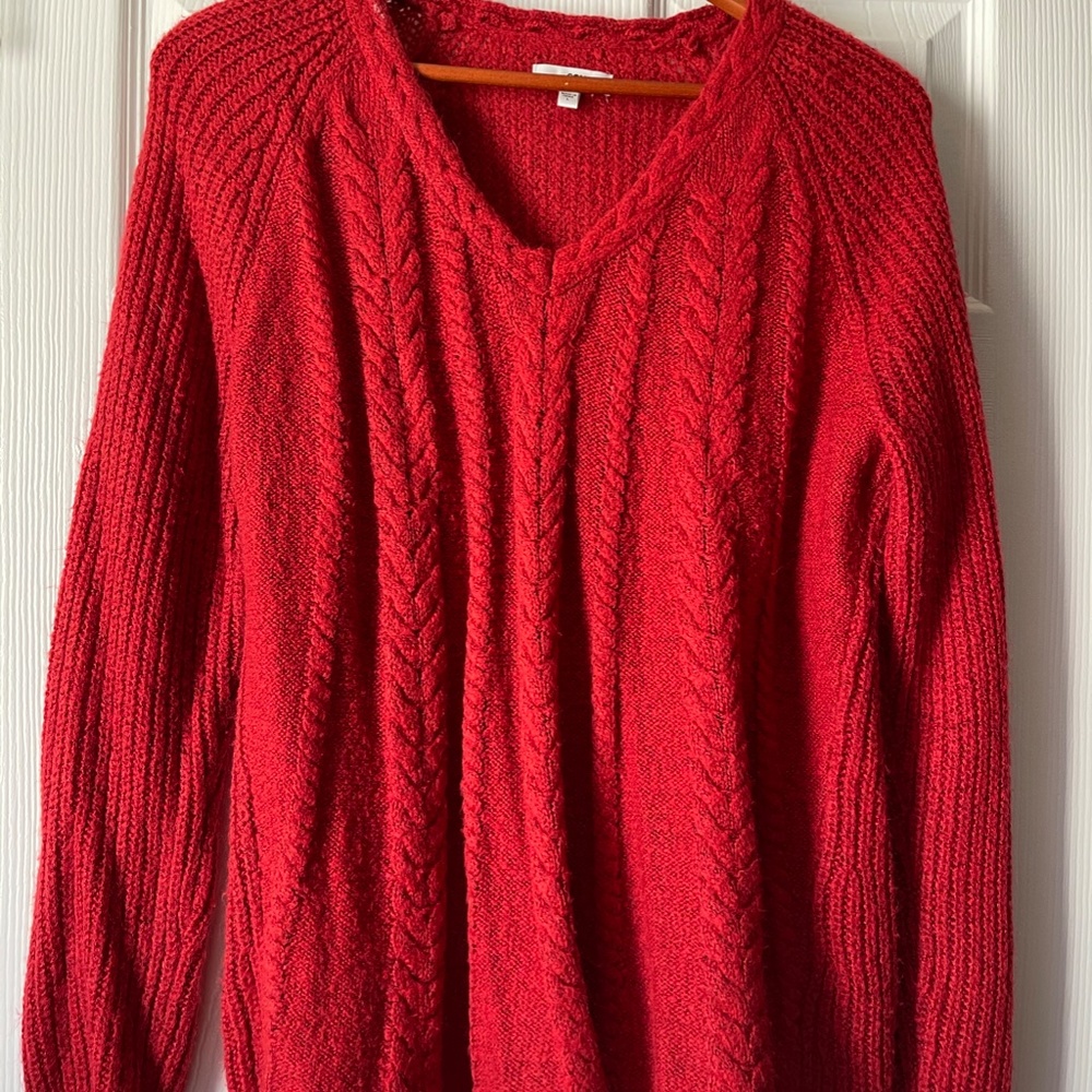 Sonoma Large Red Sweater